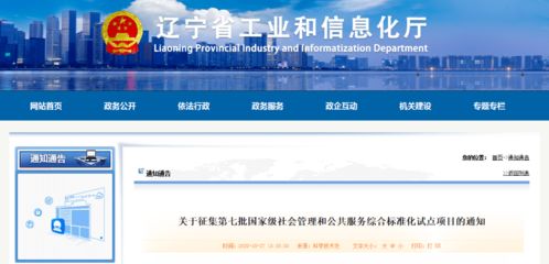 把握機(jī)遇，精準(zhǔn)發(fā)力——第七批國(guó)家級(jí)社會(huì)管理和公共服務(wù)綜合標(biāo)準(zhǔn)化試點(diǎn)項(xiàng)目征集應(yīng)對(duì)策略